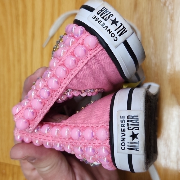 Converse All Star Chuck Taylor Blinged Out Toddler Size 7. - Picture 5 of 6